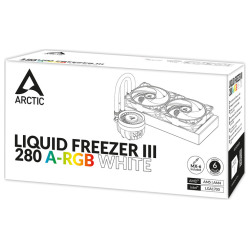 Liquid Freezer III 280 A-RGB WWhite, Multi Compatible AIOCPU Water Cooler, 1851, 1700, AM4, AM5 - thumbnail 4