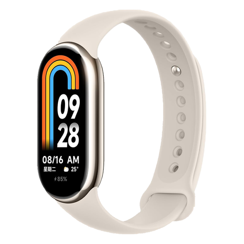 Xiaomi Smart Band 8 (zlatna) 1.62" AMOLED ekran, BT 5.1, trajanje baterije do 16 dana - image 1