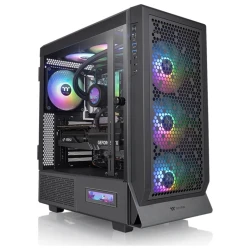 Thermaltake Ceres 500 TG ARGB Mid tower, SPCC, 3x CT140 ARGB fan, 1x CT140 ARGB fan - thumbnail 1