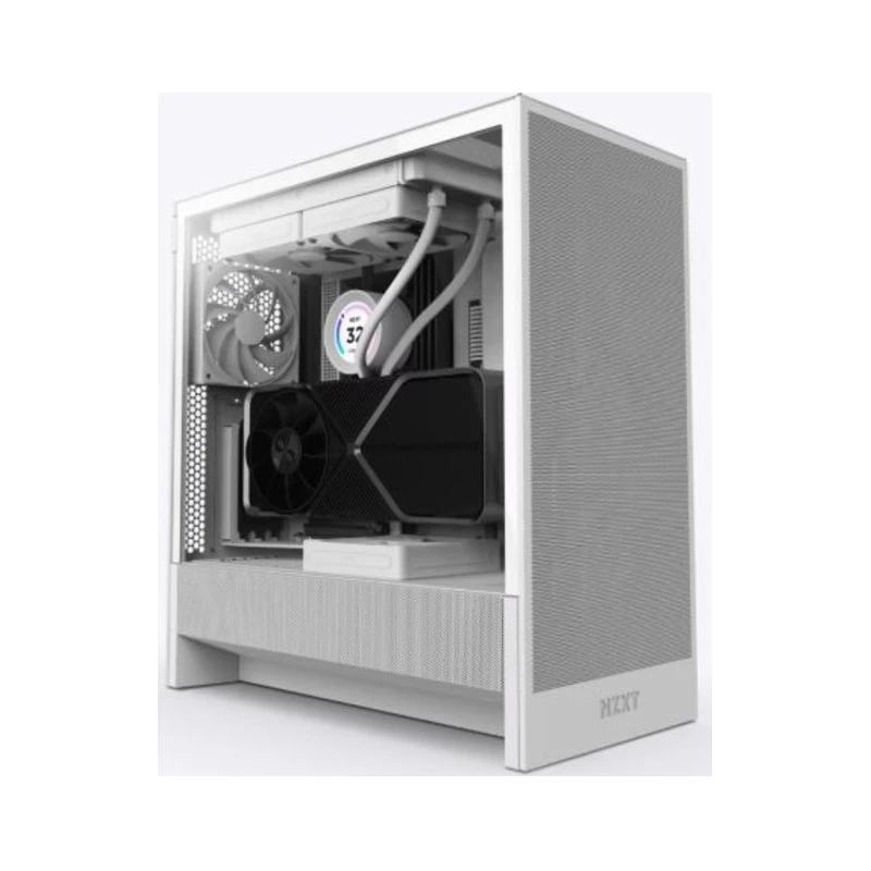 NZXT CASE H5 FLOW WHITE - image 1