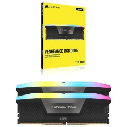 CORSAIR DDR5 32GB (2x16GB)RGB, 5600MT/s,VENGEANCECL40, Intel XMP - thumbnail 2
