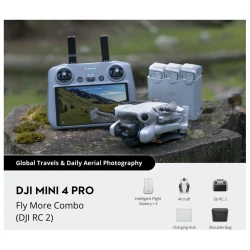 DJI Mini 4 Pro FMC (DJI RC 2)Ispod 249g,4K/60fps HDR pravo-vertikalno snimanje,Prepoznavanje prepre - thumbnail 4
