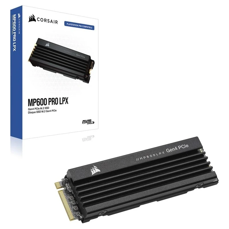 Corsair SSD 1TB M.2. MP600PRO LPX, PCIe Gen4x47,100/6,800MB/s, PS5 compatible - image 1