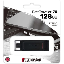 Kingston FD 128GB USB-CUSB 3.2 Gen 1 speedsPortable and simple design - thumbnail 2