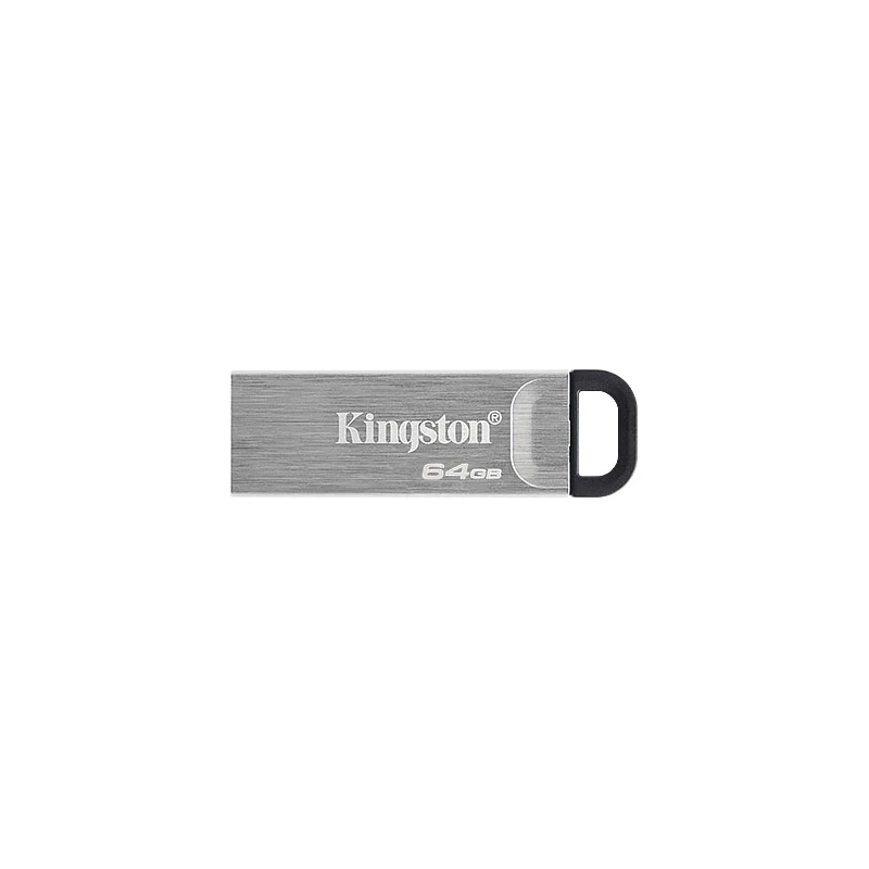 Kingston FD 64GB DTKN USB3.2DataTraveler KysonStylish Capless Metal Case,200MB/s read - image 1