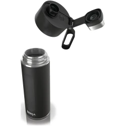 Ninja putna boca CRNA700ml, crna, bez BPA, hladi 24h,do 12h toplota,nehrdjajuci celik - thumbnail 2