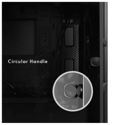 Chieftec Apex Air Case3x140mm PWM fans, E-ATXmesh front, tempered glass side - thumbnail 4