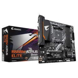 GIGABYTE MB B550M AORUS ELITEAMD B550;AM4;4xDDR4DVI,HDMI,RAID;micro ATX - thumbnail 1