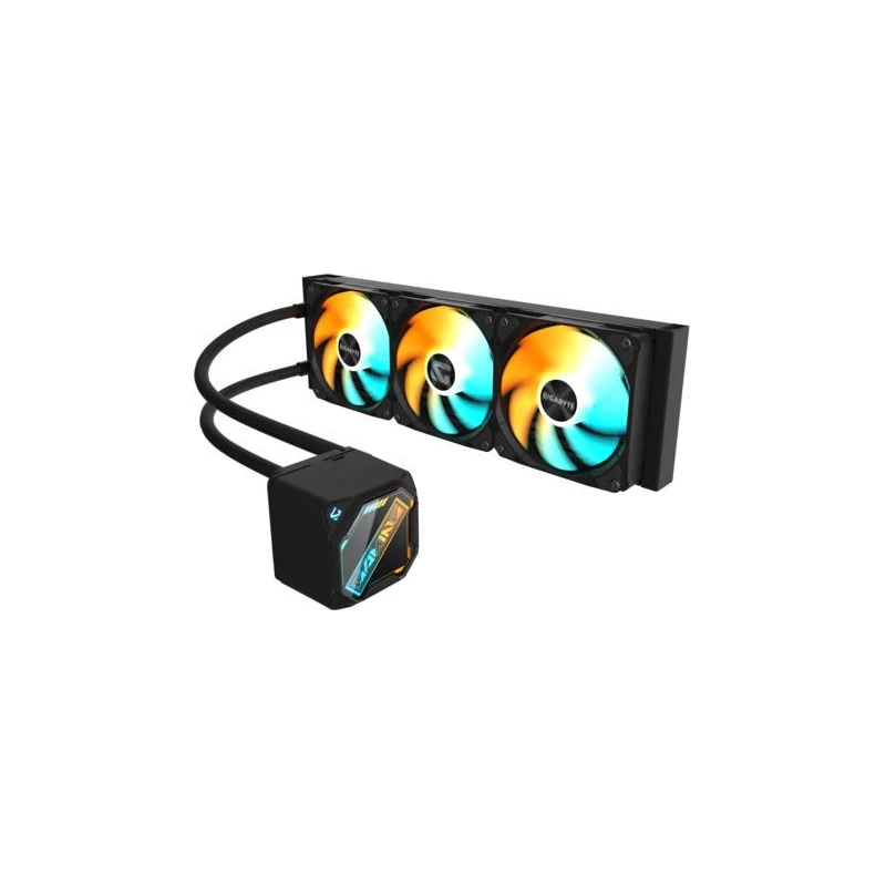 Gigabyte Liquid Cooler GME 360 3x ARGB fan, Black LGA 1851/1700/115X/1200, AM5 / AM4 - image 1