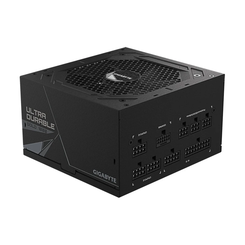 Gigabyte PSU 1000W PCIe 5.08xSATA, 4xPCIe 6+2 Pin, 3x4Pin1xFloppy; [GP-UD1000GM PG5] - image 1