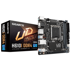 Gigabyte MB H610I DDR4LGA 1700; PCIe 4.0; Intel H6104xDDR4,VGA,HDMI,2xDP, mini ITX - thumbnail 1