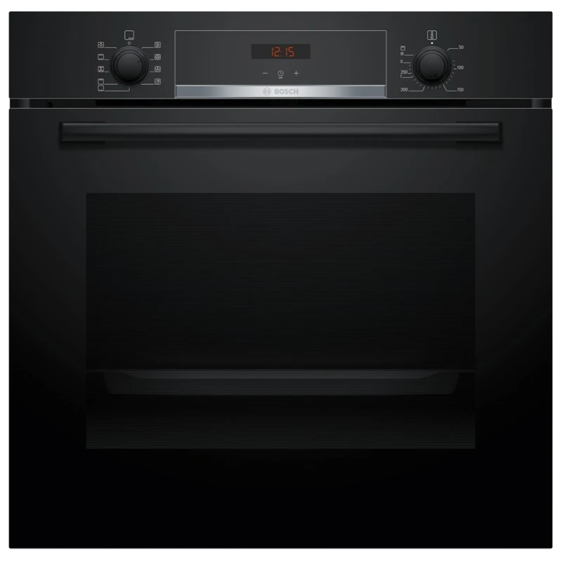 BOSCH pećnica  Serie 4| CRNA, A+, 3D, 71L,7 programa, Old Model HBA513BB1 - image 1