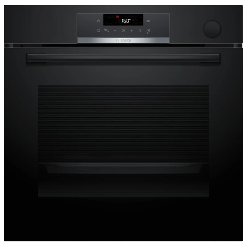 BOSCH pećnica  Serie 4| CRNA, Dodavanje pare,EcoClean,8 programa, A+,AIRFRY - image 1