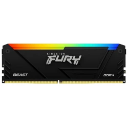 Kingston 8GB 3200MHz DDR4 RGBFURY Beast (1x8GB) RGB,CL16, 288-Pin, XMP - thumbnail 2