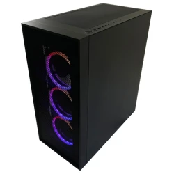 LC-Power Case Gaming 802B 4x 120mm RGB fans Black_Wanderer_X - ATX gaming case - thumbnail 4