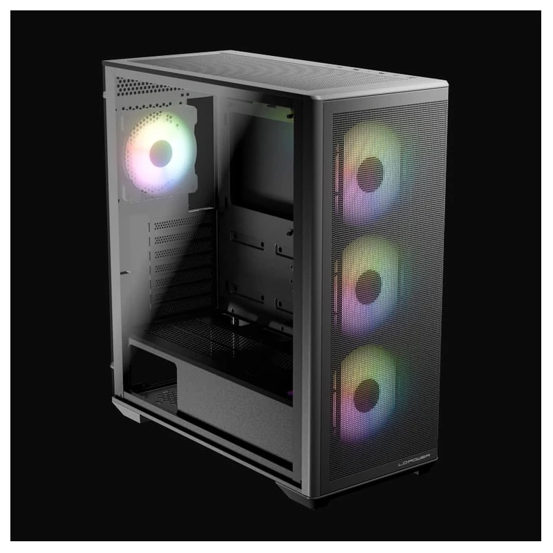 LC-Power Case 811B Meshwork_XL midi- tower, E-ATX, ATX,Micro-ATX, Mini-ITX, 4x fans - image 1