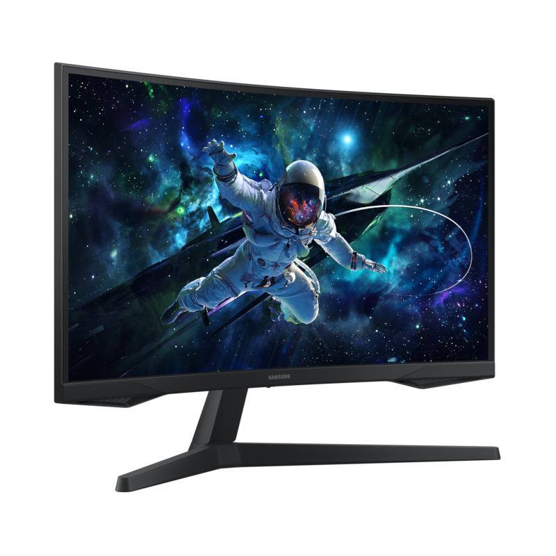 27'' WQHD Odyssey Gaming G55C165Hz,1ms,300cd,HDMI,DP,HDR10,VESA 75x75,Tilt,Crna boja - image 1