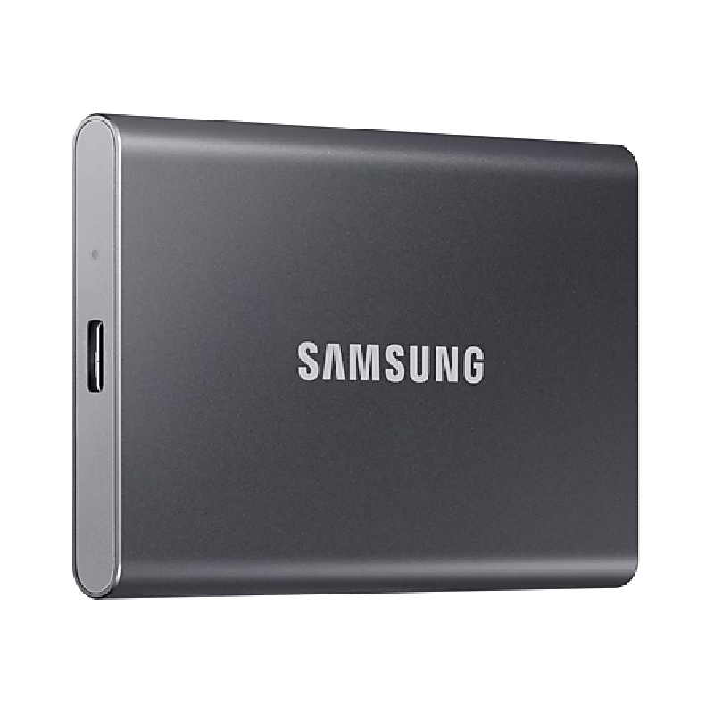 Samsung Portable SSD T7 1TBUSB 3.2 external SSD,titan grey - image 1