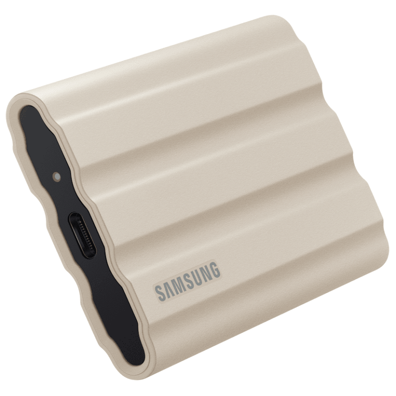Samsung ext. SSD T7 Shield 2TBUSB 3.2 Gen 2 Beige - image 1