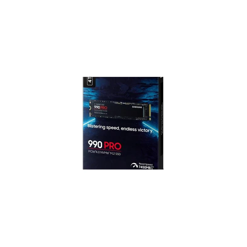 Samsung SSD 990 PRO 4TBNVMe M.2,PCIe Gen 4.0 x47450MB/s read,6900MB/s write - image 1