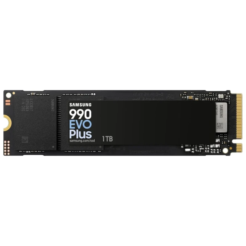 Samsung SSD 990 EVO PLUS 1TBNVMe M.2,PCIe 4.0 x47250MB/s read,6300MB/s write - image 1
