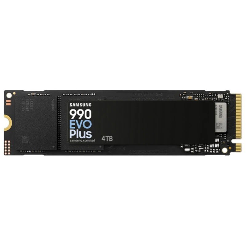 Samsung SSD 990 EVO PLUS 4TBNVMe M.2,PCIe 4.0 x47250MB/s read,6300MB/s write - image 1