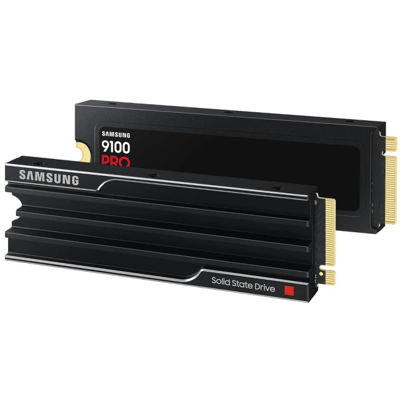 Samsung 9100 PRO 2TB HeatsinkNVMe M.2,PCIe 5.0 x414700MB/s read,13400MB/s write - image 1