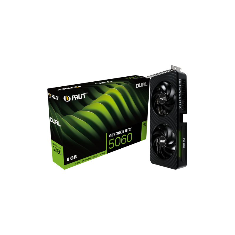 PALIT VGA 5060 Dual 8GB 8GB GDDR7, 128-bit,  3x DP, 1x HDMI - image 1