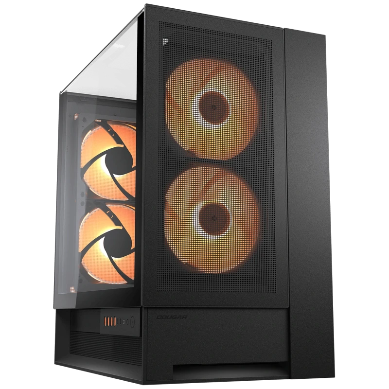 COUGAR OmnyX PC Kućište Mid Tower Crno - Prostranost, Moderni Dizajn - image 1