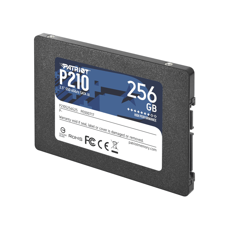 Patriot SSD 256GB 2.5''P210; up to R/W : 500/400 MB/s - image 1