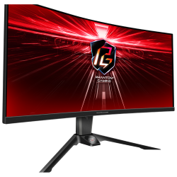 ASROCK MONITOR PG34WQ15R2B 34"CURVED GAMING;WQHD;165Hz;1ms;2xHDMI,DP;Speaker,High,Swivel,Tilt,WiFi - thumbnail 2