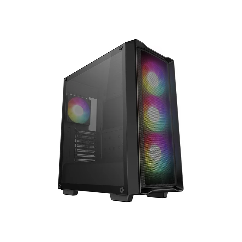 DeepCool Case CC560 Mesh V2Black, ATX, mATX, Mini-ITX,4x ARGB fans - image 1