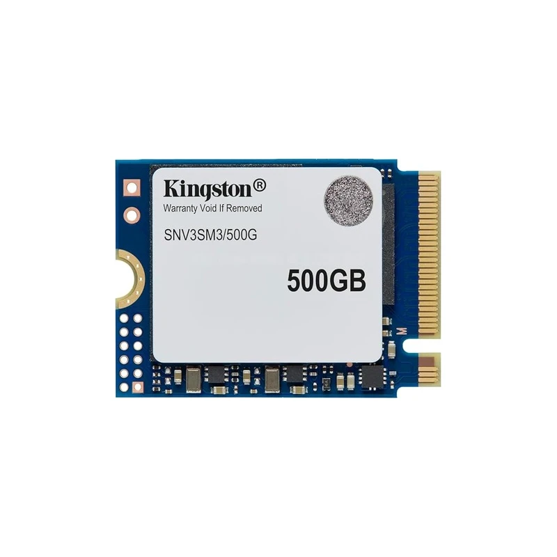 Kingston SSD 500G NV3 M.2 2230NVMe PCIe Gen 4.0x4R/W : 5000/3000MB/s - image 1
