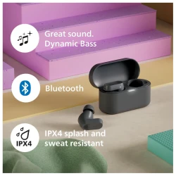 Philips TAT3509GY/00 slušalice In-ear BT slušalice, do 24h, Noise Cancelling Pro - thumbnail 6