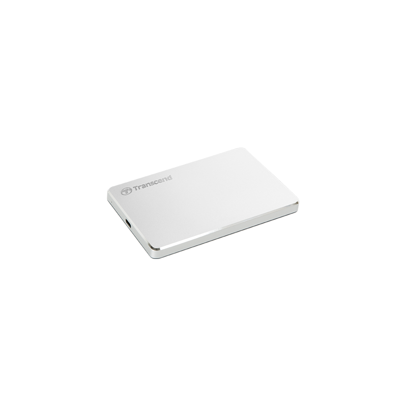 Transcend HDD 2TB StoreJet C3SPortable,Type-C,Silver - image 1