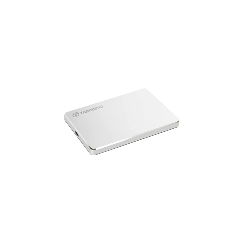 Transcend HDD 2TB StoreJet C3SPortable,Type-C,Silver - image 1