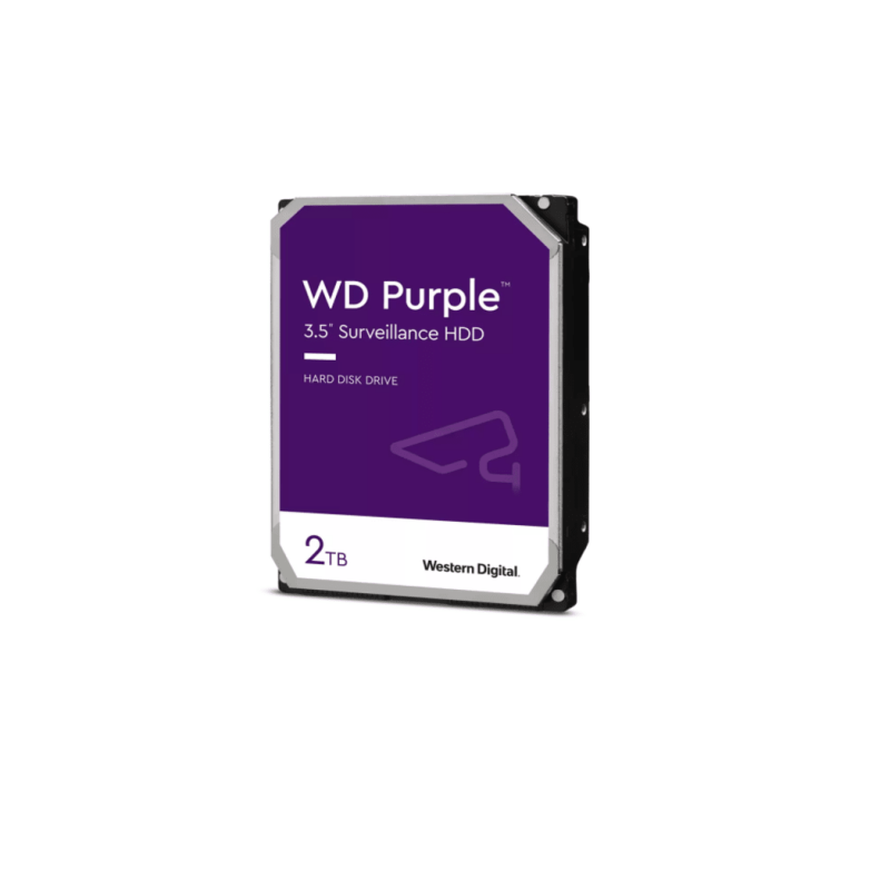 WD HDD 2TB SATA3 64MB Purple - image 1