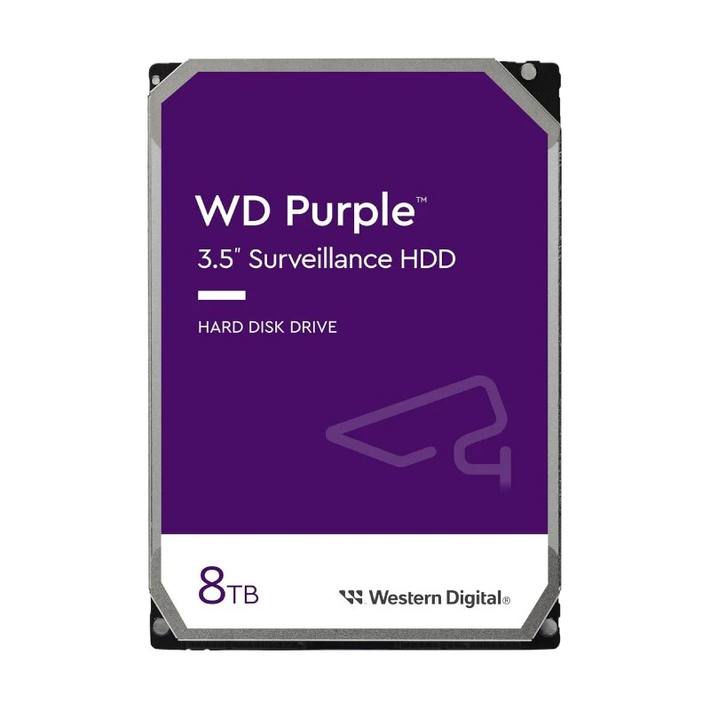 WD HDD 8TB SATA3 256MB PurpleSurveillance - image 1