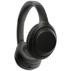 Sony BT slušalice WH1000XM4;blokada buke; baterija do 30h;domet 10m; 40mm pogonski sklop; NFC; - thumbnail 1