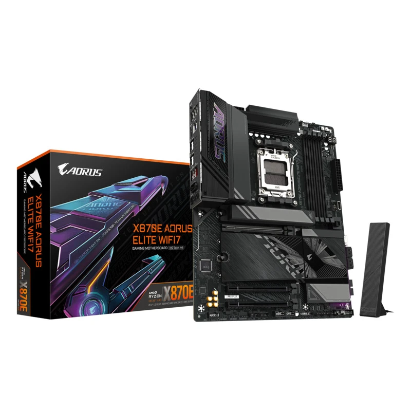 Gigabyte MB X870E Aorus EliteAM5, 4x DDR5, 4x M.2, 4xSATA2x HDMI, 2x DP, 12x USB, ATX - image 1