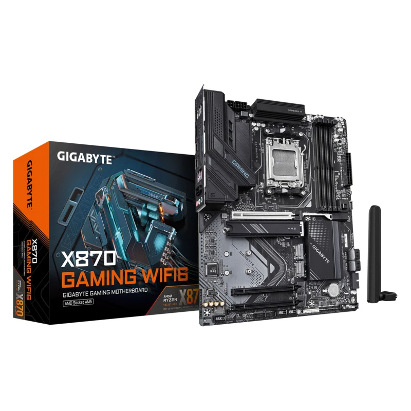 Gigabyte MB X870 GAMING WF6AM5; 4xDDR5; 3xM.2; 4xSATA10xUSB; WIFI 6; ATX; RAID - image 1