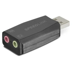 Zvučna kartica SPEEDLINK VIGO USB Sound Card, black, SL-8850-BK-01 - thumbnail 1