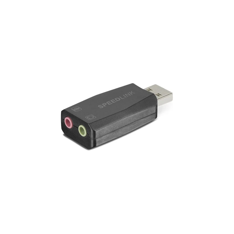 Zvučna kartica SPEEDLINK VIGO USB Sound Card, black, SL-8850-BK-01 - image 1