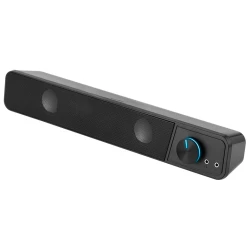 SPEEDLINK zvučnik BRIO Stereo Soundbar, black, SL-810200-BK - thumbnail 1