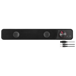 SPEEDLINK zvučnik BRIO Stereo Soundbar, black, SL-810200-BK - thumbnail 2