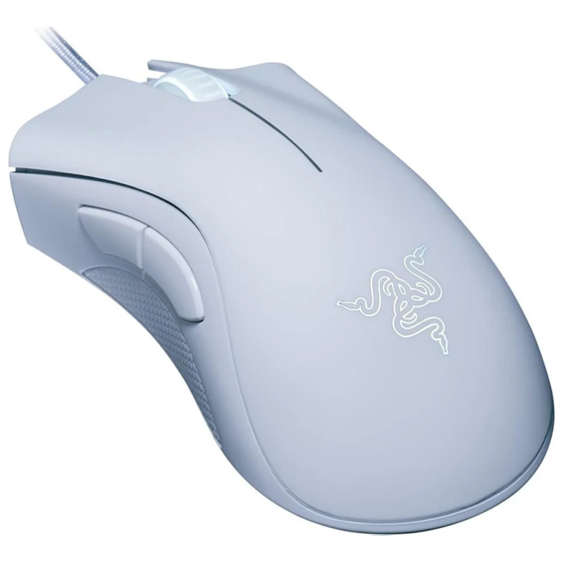 Miš Razer DeathAdder Essential White Edition Ergonomic Wired Gaming Mouse - FRML RZ01-03850200-R3M1 - image 1