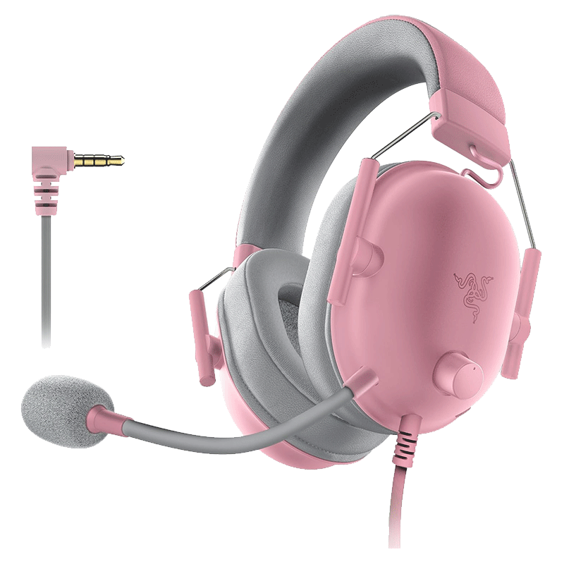 Slušalice Razer BlackShark V2 X - Wired Gaming Headset - Quartz Pink - FRML Packaging RZ04-03240800-R3M1 - image 1