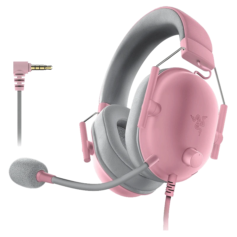 Slušalice Razer BlackShark V2 X - Wired Gaming Headset - Quartz Pink - FRML Packaging RZ04-03240800-R3M1 - image 1