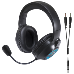 Slušalice sa mikrofonom SPEEDLINK TYRON RGB, PC/PS5/PS4/Xbox Series X/S/Switch/OLED/Lite, black, SL-860016-BK - thumbnail 1