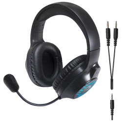 Slušalice sa mikrofonom SPEEDLINK TYRON RGB, PC/PS5/PS4/Xbox Series X/S/Switch/OLED/Lite, black, SL-860016-BK - thumbnail 1